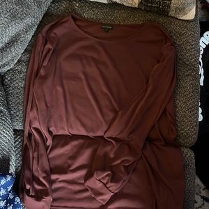 Large red long sleeve